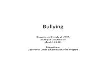 Bullying Crime PowerPoint Presentation