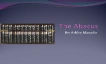 The Abacus PowerPoint Presentation