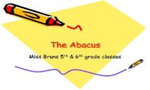 Abacus PowerPoint Presentation
