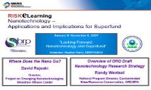 Nanotechnology-Applications and Implications PowerPoint Presentation