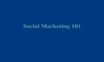 Social Marketing-RegOnline PowerPoint Presentation