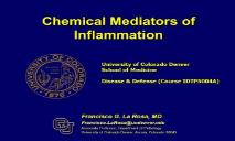 Chemical Mediators of Inflammation PowerPoint Presentation