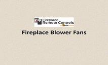 GFK-160B Temperature Controlled Fireplace Blower Fan PowerPoint Presentation
