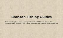 Branson Fishing Guides PowerPoint Presentation