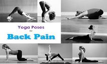 Yoga Poses for Back Pain PowerPoint Presentation