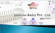 Baby Care PVT LTD PowerPoint Presentation