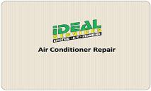 Air Conditioner Repair PowerPoint Presentation