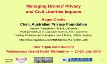 Drones Melbourne Roger Clarke PowerPoint Presentation