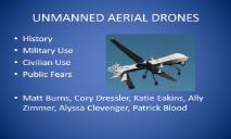Predator Drones Home Political Science West Virginia PowerPoint Presentation