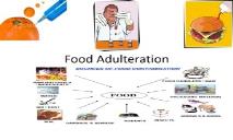 Food Adulteration PowerPoint Presentation