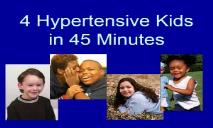 Blood Pressure for the Pediatrician PowerPoint Presentation