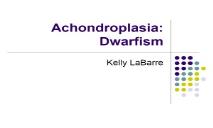 Achondroplasia University PowerPoint Presentation
