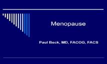 Menopause Saint Francis Care PowerPoint Presentation