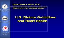 Dietary Guidelines and Heart Health PowerPoint Presentation