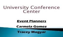 CSUF Staff Event Planning Guide Associated Students PowerPoint Presentation