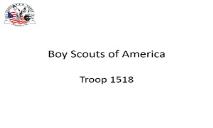 Boy Scouts of America Boy Scout Troop PowerPoint Presentation