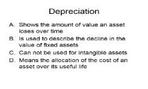 Depreciation PowerPoint Presentation