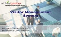 Visitor Management System ERP CRM Hospital Management PowerPoint Presentation