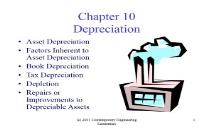 Depreciation Faculty Personal Homepage PowerPoint Presentation