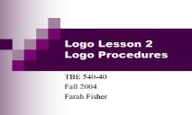 Logo Lesson 2 California State University Dominguez Hills PowerPoint Presentation