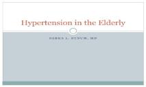 Hypertension in the Elderly PowerPoint Presentation
