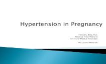 PREGNANCY INDUCED HYPERTENSION PowerPoint Presentation