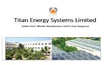 Titan Energy Systems Limited IFCI Venture Capital PowerPoint Presentation