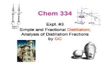 Simple Distillation PowerPoint Presentation