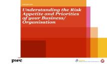 Understanding the Risk Appetite and Priorities of your Business PowerPoint Presentation