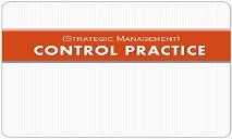 Control Practice PowerPoint Presentation