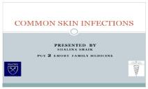 Common skin infections PowerPoint Presentation