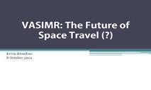 The Future of Space Travel PowerPoint Presentation
