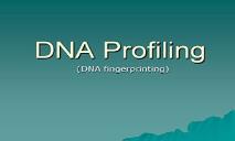 Dna Fingerprinting PowerPoint Presentation