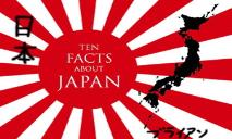 Ten Facts About Japan PowerPoint Presentation