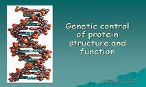 Structure Of Dna PowerPoint Presentation
