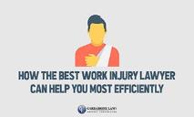 How the Best Work Injury Lawyer Can Help You Most Efficiently PowerPoint Presentation