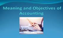 Accounting PowerPoint Presentation