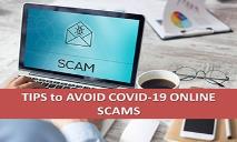Tip to avoid Covid-19 online scams PowerPoint Presentation