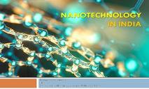 Nanotechnology in India PowerPoint Presentation