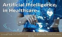 Artificial Intelligence in Healthcare PowerPoint Presentation
