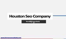 Houston Seo Experts in Us PowerPoint Presentation