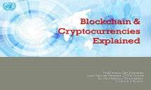 Blockchain Cryptocurrency PowerPoint Presentation
