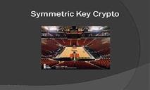Symmetric Key Crypto PowerPoint Presentation