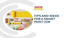 Tips and Ideas for a Smart Paint Job PowerPoint Presentation