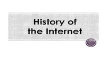 History Of Internet PowerPoint Presentation