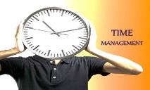 Time Management Skills PowerPoint Presentation