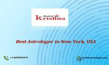 Best Astrologer in USA PowerPoint Presentation