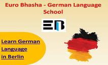 Want to Learn German Language in Berlin PowerPoint Presentation