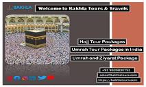Hajj Tour Packages PowerPoint Presentation
