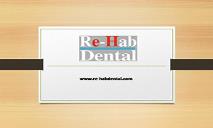 Dental Implants Specialist in Raj Nagar Extension PowerPoint Presentation